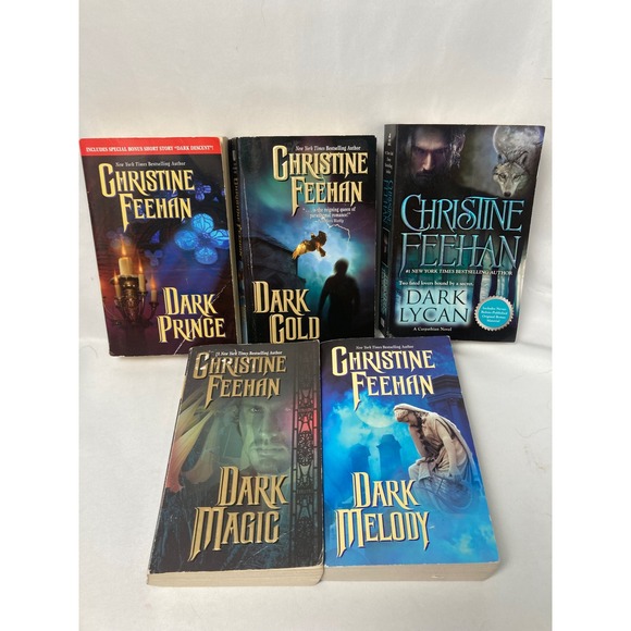 Other - Christine Feehan Dark Series 5 Book Lot Paranormal Romance Carpathian Novels